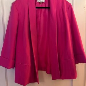 Kasper Women's Vibrant Pink Blazer